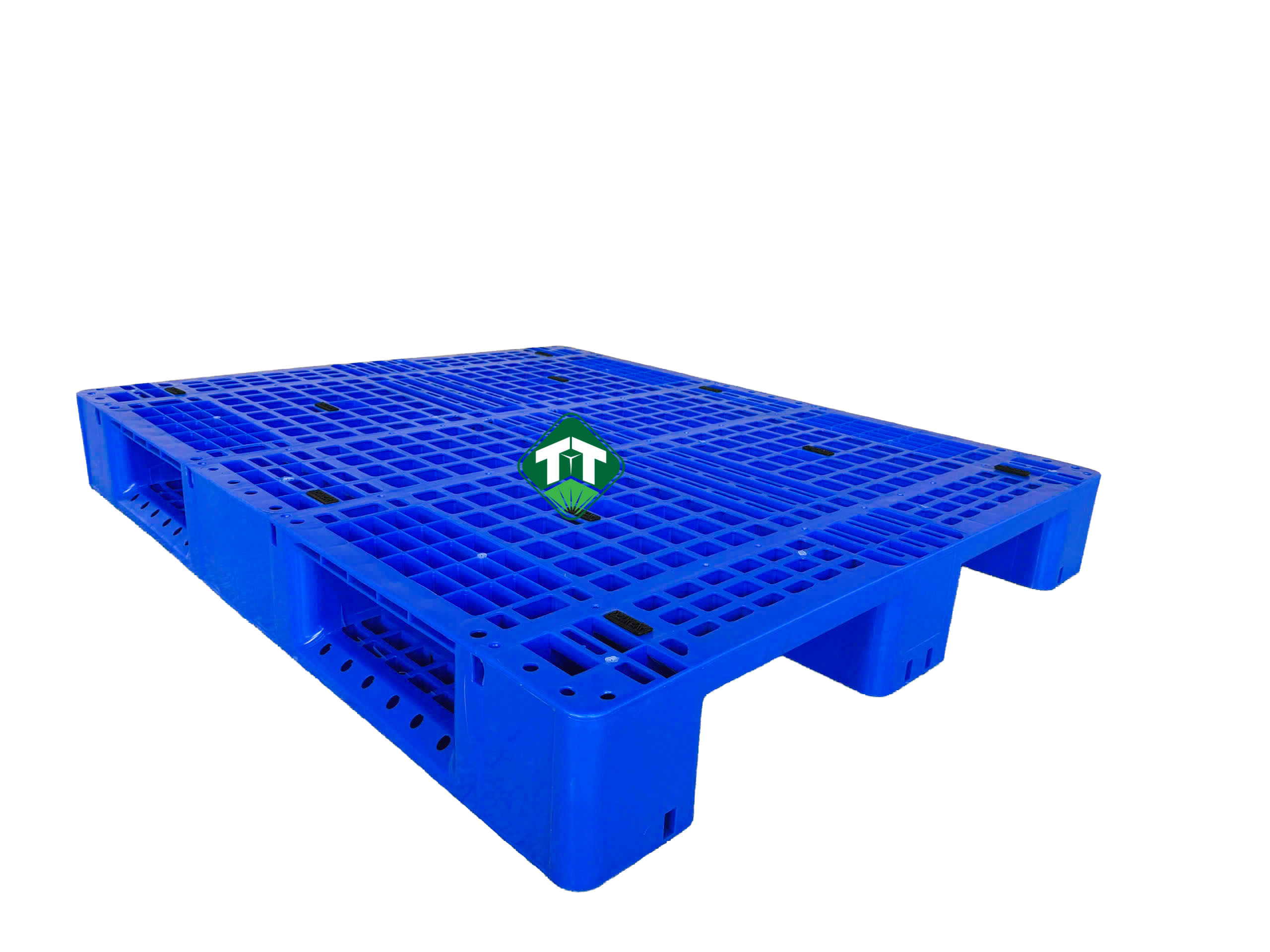Pallet Nhựa 3 Chân 1200 x 1000 x 150mm Lõi Thép