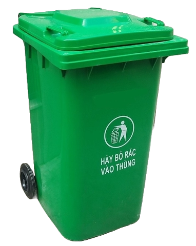 Thùng Rác Nhựa 240L | Nhựa HDPE Nguyên Sinh
