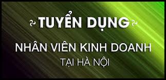 Tuyển nhân viên kinh doanh